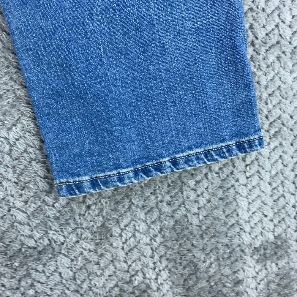 Hollister Slim Straight Epic Flex Jeans Men 33x30 (Fits 34x29) Blue Stretch Fade